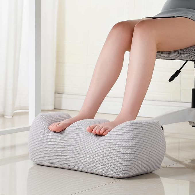 Leg Elevation Pillows For After Surgery,Leg Pillow Elevation Blood Circulation,Leg Wedge Pillow After Knee Replacement Post Surgery,Foot Pillow for Both Leg Swelling,Knee Pillow For Back Sleeping