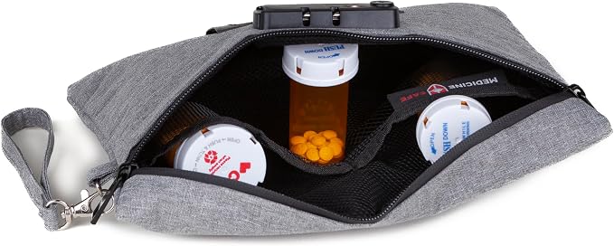 MEDICINE RX SAFE Medication Travel Bag