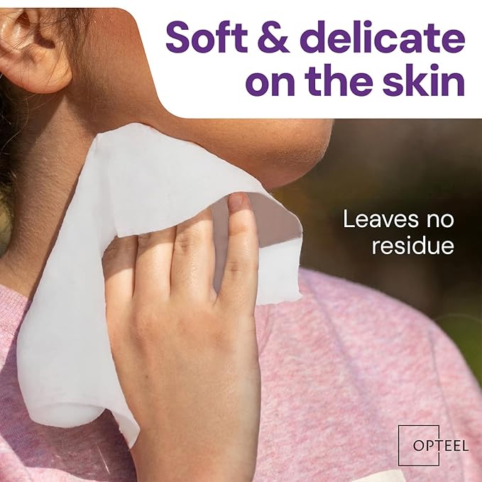 Thick & Large Body Wipes for Adults Bathing No Rinse – Shower Wipe, Ideal for Men, Women & Elderly – Soft & Gentle, Travel Wipes Perfect Alternative to Shower – 8 Packs (80ct)