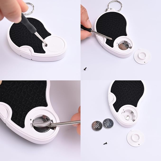 TECHSHARE Magnifying Glass with Light, Lighted Magnifying Glass, Handheld Pocket Magnifier Small Illuminated Folding Hand Held Lighted Magnifier for Reading Coins Hobby Travel - 45 Mm Diameter