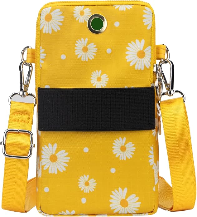 Small Crossbody Bag for Women - Mini Phone Purses with Crossbody Strap and Wallet - Nylon Arm Bag
