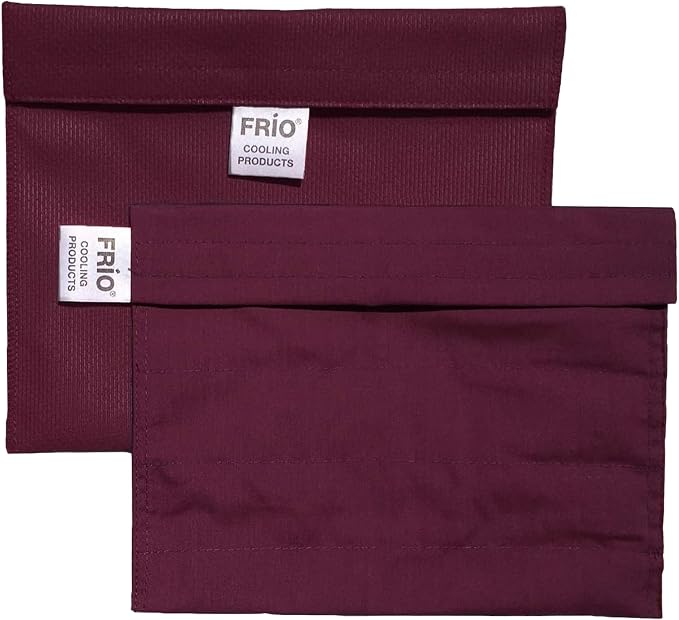 FRIO Cooling Wallet - Insulin & GLP-1 Cooler for 45+ Hours - Burgundy - XL