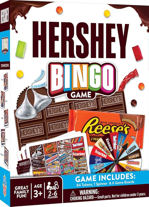 MasterPieces Kids Games - Hershey's Chocolate Bingo Game