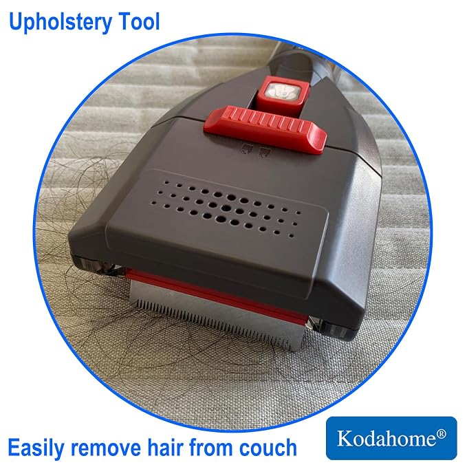 Dog Brush Compatible with Bissell Shark Corded Vacuums, Navigator NV360 Rotator NV501 Rocket HV301 Stratos Series, Pet Hair Shedding Grooming Tool with Long Extension Hose and Adapters