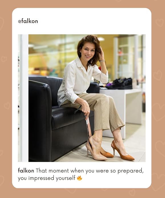 FALKON Metal Shoe Horns for Women – 16.5" Long & 7.5" Short Set | Durable Shoe Horn Long Handle for Seniors, Travel, Recovery