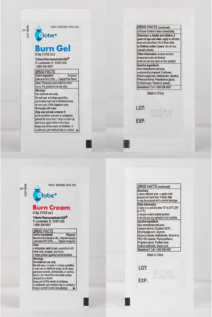 MFASCO First Aid Kit Refill Burn Care Refill Pack