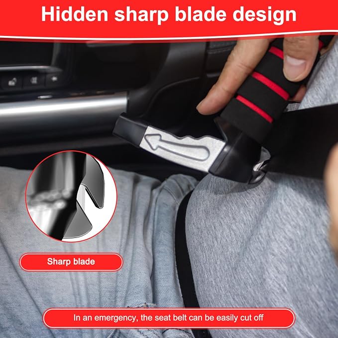 Shouken 3 in 1 Car Door Handle for Elderly-Car Handle Assist - Vehicle Support - Standing Mobility Aid Tool -Door Latch for Seniors