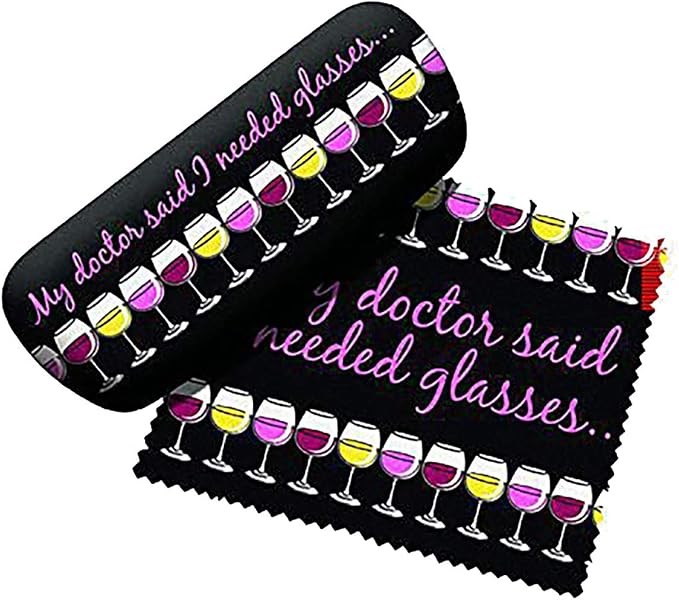Spoontiques I Needed Glasses Eyeglass Case