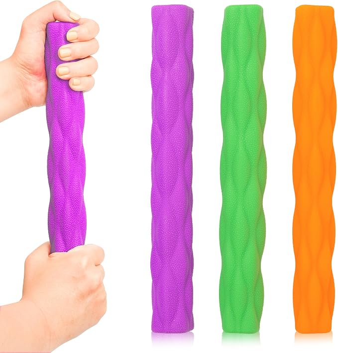 DICYWUDI Flex Therapy Bar and Grip Strength Trainers set, Physical Therapy & Resistance Bar for Golfers Elbow, Tendinitis, Wrist,Forearms Pain, Improve Grip Strength and Relieve Pain
