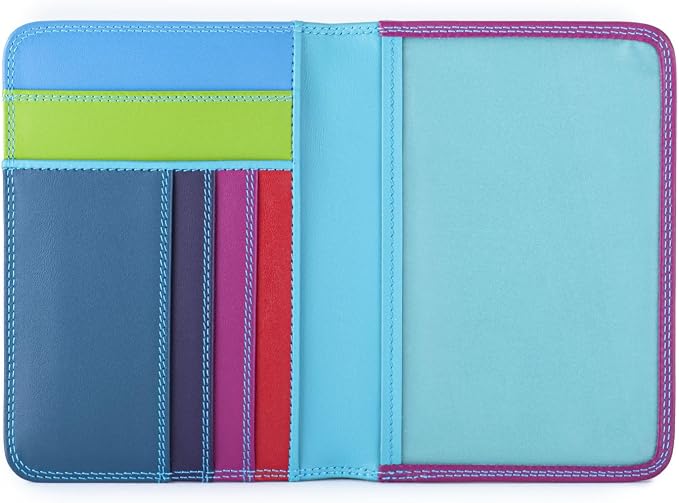 mywalit Leather Travel Passport Cover | Liguria | 3 Cards, Notes And Transparent Passport Section