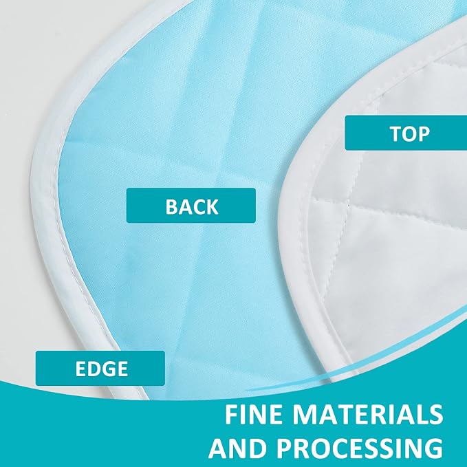 KANECH 34"x36" Washable Waterproof Bed Pads (4 Pack) – Reusable Incontinence Bed Pads Hold 6 Cups, Non-Slip & Silent Mattress Protector for Adults, Kids, Elderly and Dogs