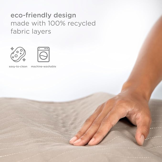Ubbi Washable Underpads, Taupe, 4 Pack | Waterproof Reusable Heavy Absorbency Incontinence Pads for Kids, Adults, Elderly & Pets, Bedwetting Pad for Bed, Sofa & Floor