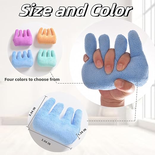 DEEYOTA Fingers Separation Pad,with an Elastic Palm Gripper,Used for Rehabilitation Treatment of Arthritis and Skin Damage