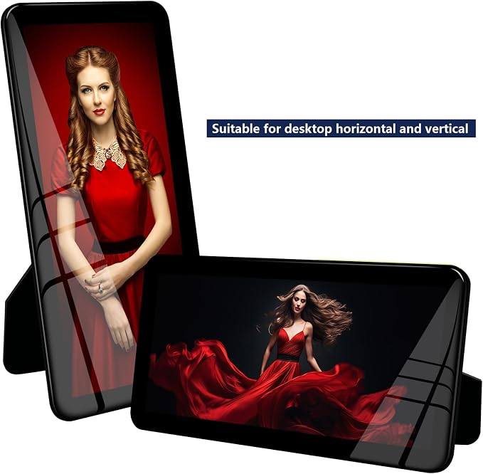Bluesun 4×9 Picture Frame Black for Business License Certificate | 4×9 Black Photo Frame with Tempered Glass & Rounded Corners, Wall & Tabletop for Office, Bar, Coffee Shop & Retail Stores