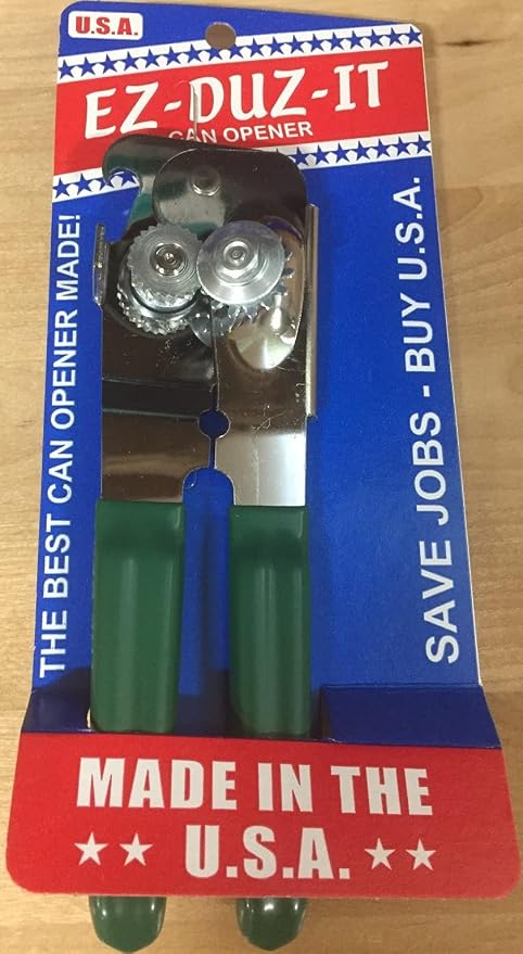 EZ-DUZ-IT Deluxe Can Opener (Green)