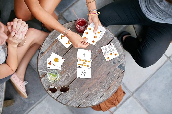 Military Gift Shop USMC Professional Quality Marine Corps Playing Cards with Marine Corps Rank Insignia - Gifts | Disabled Vet Owned Business - USMC Playing Cards