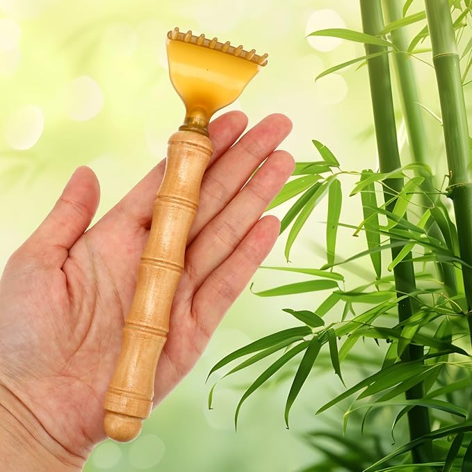 Back Scratcher Backscratcher,Telescoping Body Scratcher Itch Scratcher Tool | Classic, Portable, Extendable, Bamboo, for Men Women, Upgraded, Stainless Steel, for Adults, Thanksgiving, Birthday
