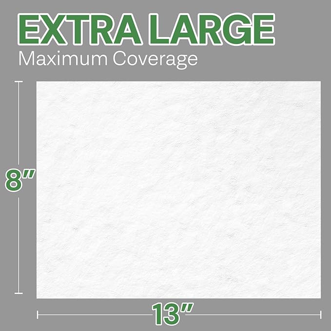 Adult Wipes Extra Large Scented - Skin-Friendly Incontinence Wet Wipes for Adults & Elderly Disposable Washcloths - 8x13" 4 Packs of 60 (240 Wipes)