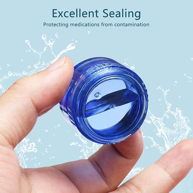 Cylindrical Pocket Pharmacy Moisture-Proof Travel Pill Organizer Free Combination of Seven Colors Pill Box 7 Day