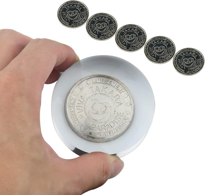 Dandelion 6X Dome/Paperweight Magnifier w/Pouch Table Magnifying | Diameter 2.5 inches,magnifying glass paperweight,reading magnifier for books,Suitable for viewing maps, blueprints