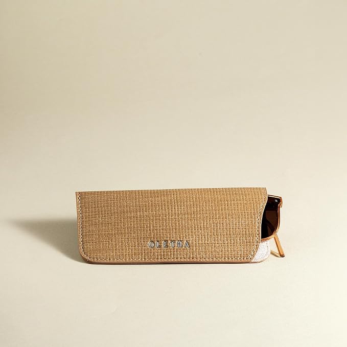 OLETHA Aesthetic Soft Glasses Case, Slip-in Design