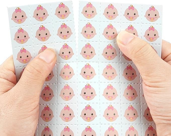 Baby Shower Bingo Cards - 24 Guests Pink Newborn Baby Bingo for Shower Party Supplies