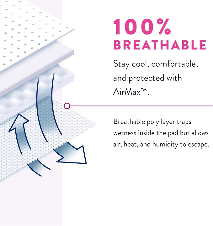 Prevail Daily Underwear Disposable Underwear Female Pull On with Tear Away Seams Medium, PWC-512/1, Maximum, 80 Ct
