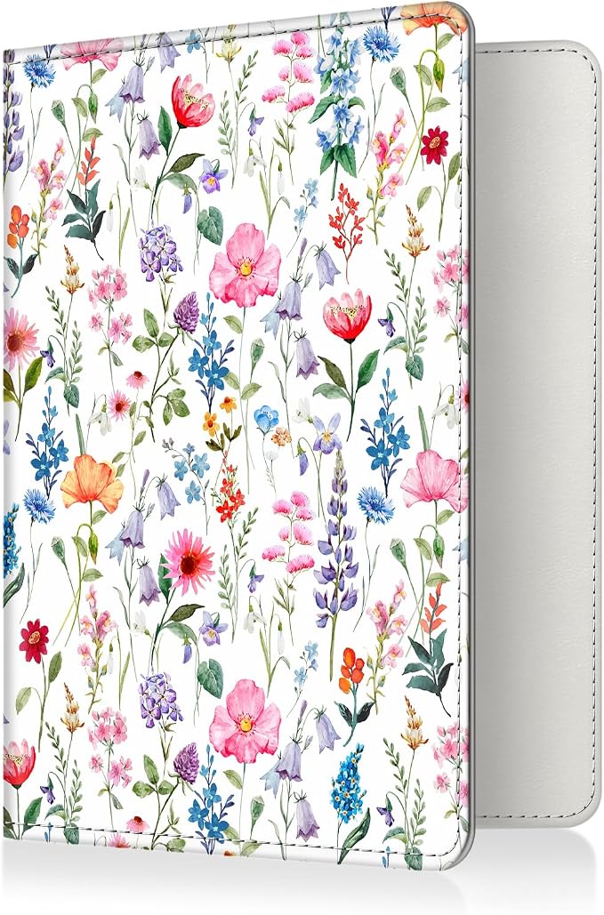 FINTIE Passport Holder, Slim Travel Wallet RFID Blocking Card Case Cover | Passport Cover Protector Essentials with Credit Card Slots, For Women/Men