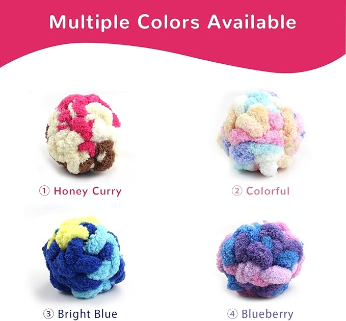 Sensory Ball for Anxiety Relief and Alzheimer's Dementia - Squeezeable Fidget Ball for Alzheimer's Dementia, Autism, ADHD, Bouncy Ball for Skin Pickers and Special Needs (Honey Curry)