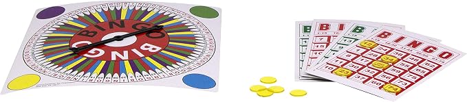 Pressman Toy Bingo in Red Box , 5"