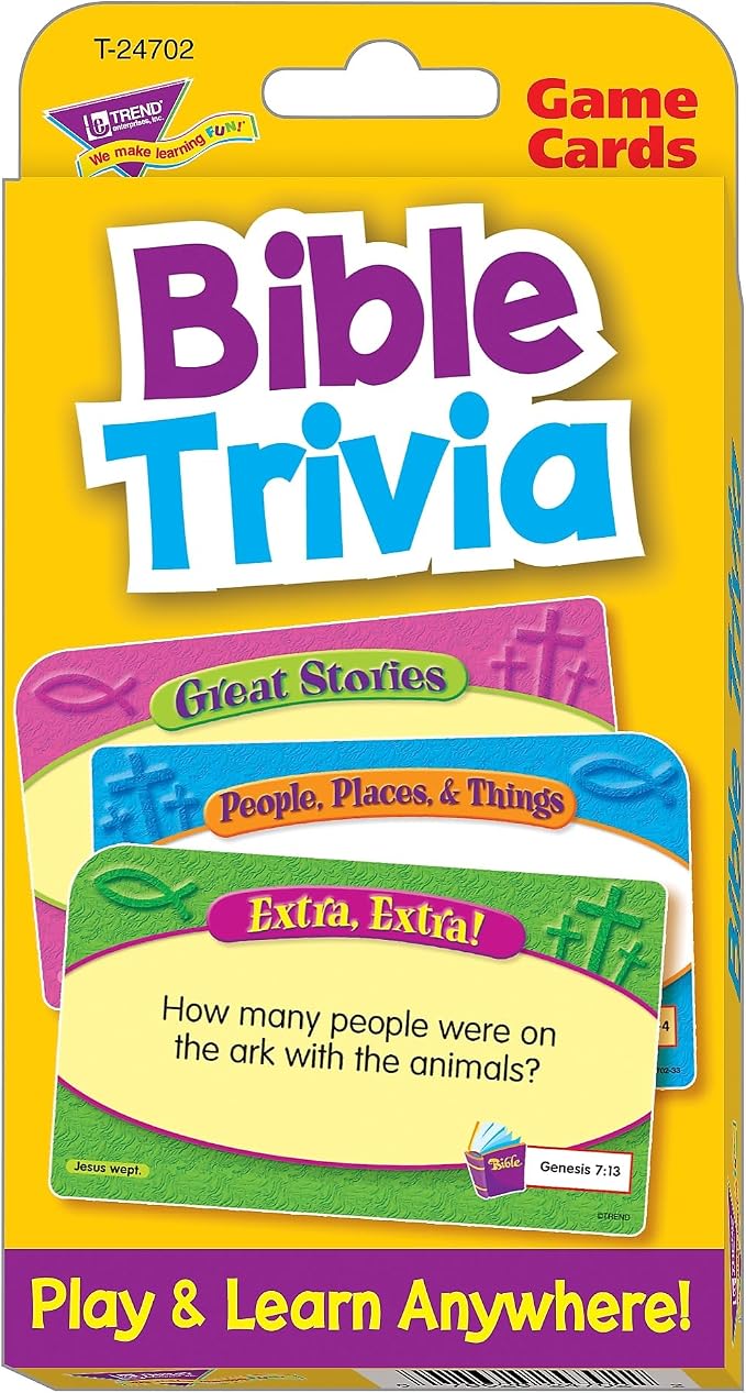 TREND enterprises, Inc. Bible Trivia Challenge Cards