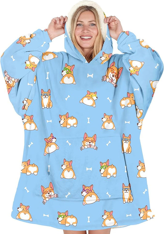 Wearable Blanket Hoodie For Mom Wife Best Ever Hoodie- Christmas Gift From Husband Daughter Anniversary Birthday