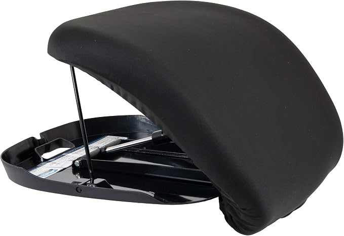Carex Uplift Premium Seat Assist Plus With Memory Foam - Chair Lift And Sofa Stand Assist - 70% Seat Lift Assistance Up To 350lbs