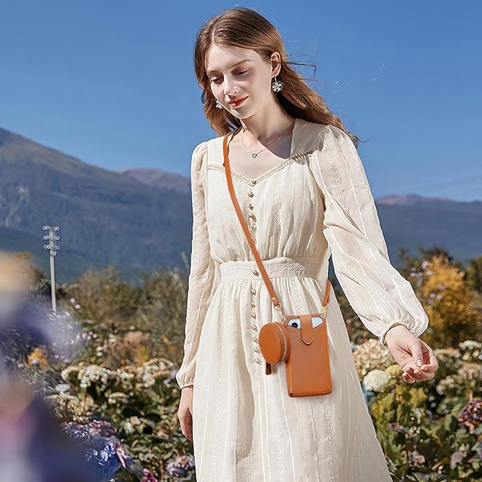 Peacocktion Small Crossbody Cell Phone Purse for Women, Lightweight Mini Small Crossbody Bags for Women with Card Slots