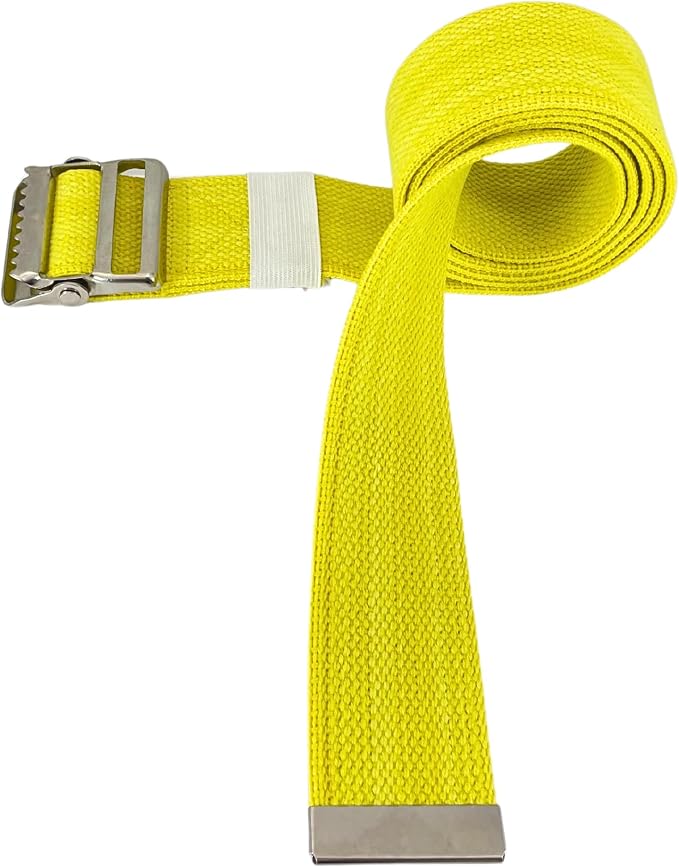 Secure Gait Belt for Seniors with Metal Buckle - Transfer and Walking Standing Aid Elderly, Physical Therapy, Nurses