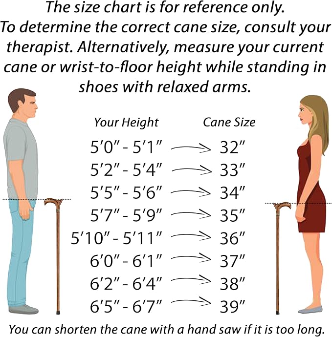 Asterom Walking Cane - Handmade, Ergonomic, Wooden - Canes for Men & Women - Walking Sticks for Seniors, Unique, Wood