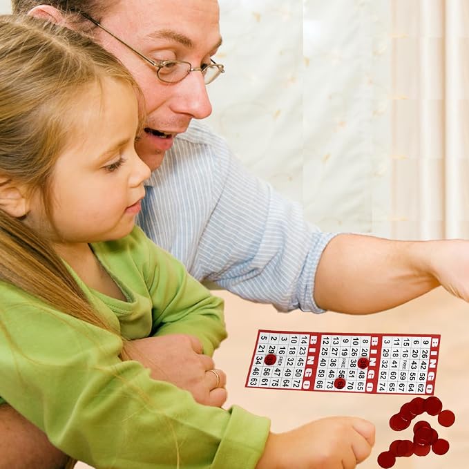 SEETOOOGAMES Bingo Paper Game Cards - 3 Card - 100 Books of 10 Sheets