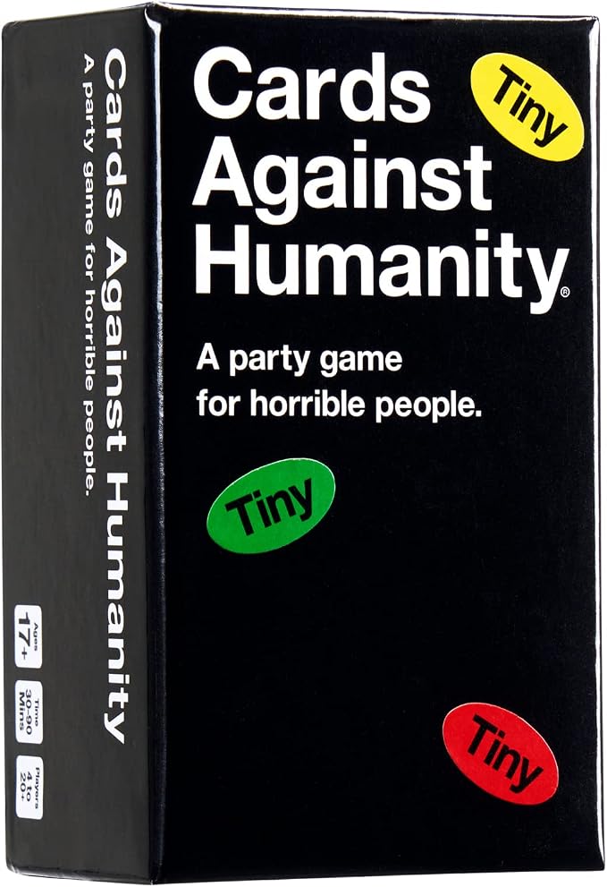 Cards Against Humanity: Tiny Edition • Miniature Main Game with 600 Ridiculously Tiny Cards