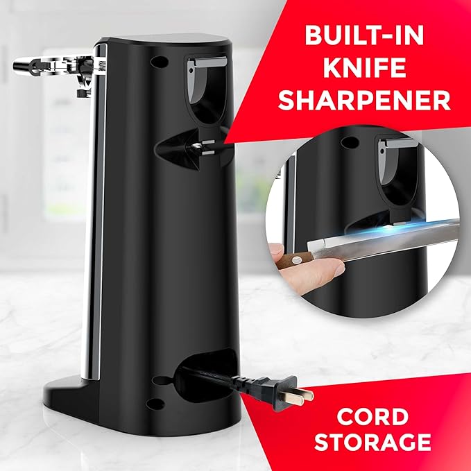 POHL SCHMITT Electric Can Opener | Knife Sharpener, Bottle Opener