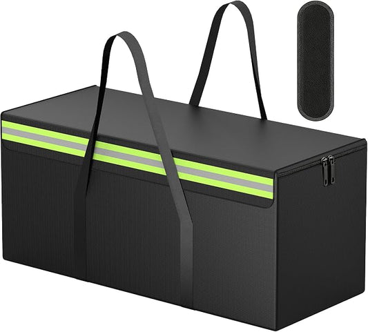 Large Fireproof Document Bags 24x12x12” Waterproof Storage Bag & Fireproof Folder Safe Box for Cash, Photo Albums, Valuables, Extra Large Fireproof Storage Bag with Silicone Coating & Zipper Closure