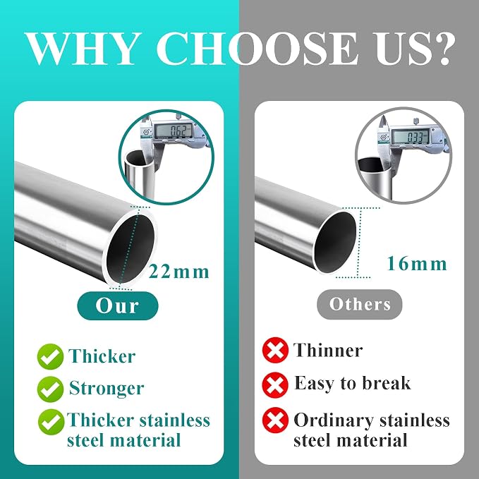 Clothes Hanger Reaching Hook Telescopic Adjustment clothes hook pole Light and can Extend from 37" to 65" with 4.7 "Hook and Sponge Handle.
