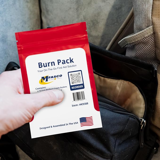 MFASCO First Aid Kit Refill Burn Care Refill Pack