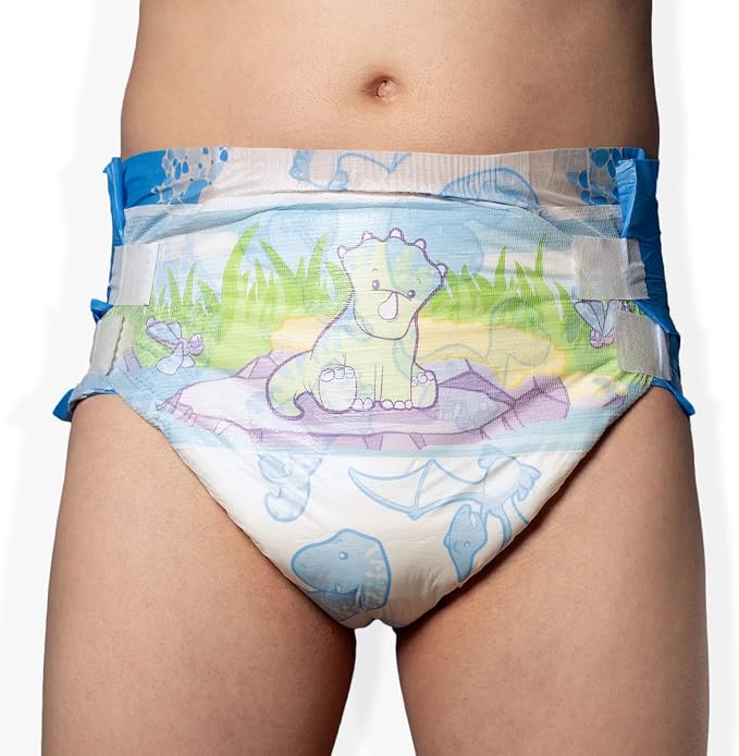 ABUniverse DinoRawrZ Diapers (Extra Large)