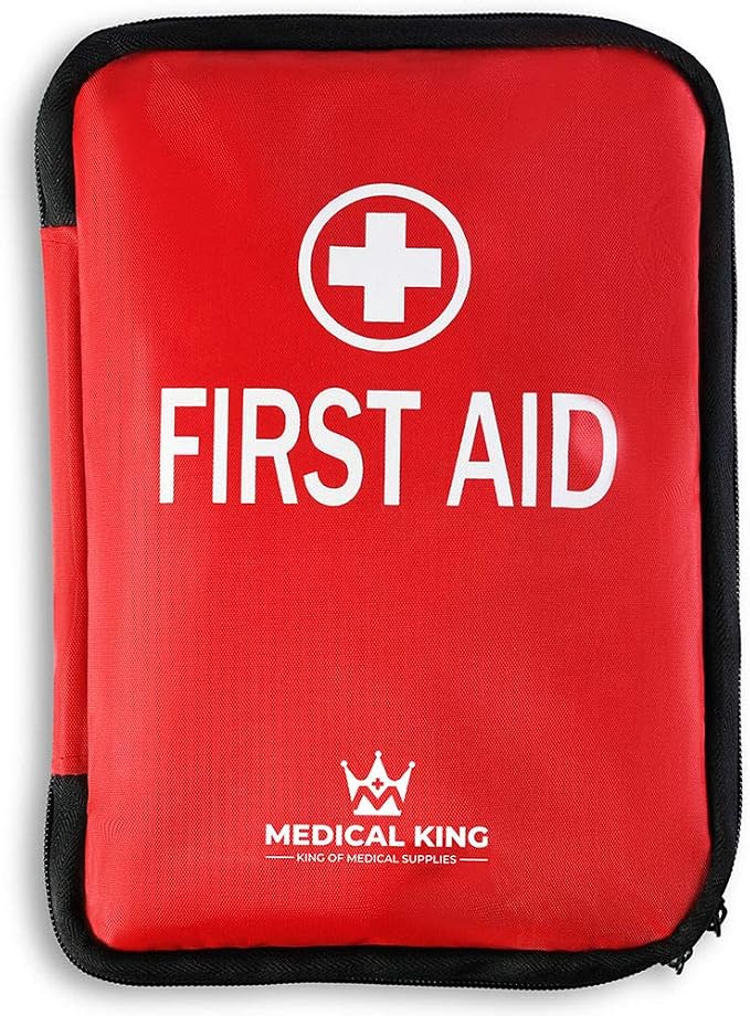 Medical king First aid kit, All-Purpose First aid Supplies - Great for Home or Work, Plus Supplies for Camping (360 Pieces)