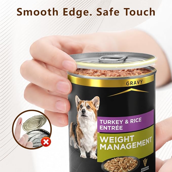 SAKAMOSH Electric Can Opener Smooth Edge | Seniors-friendly One-Touch Operation, Safe & Smooth Edges, Fits Most Cans, Ideal Kitchen Gift, Battery Operated, Black