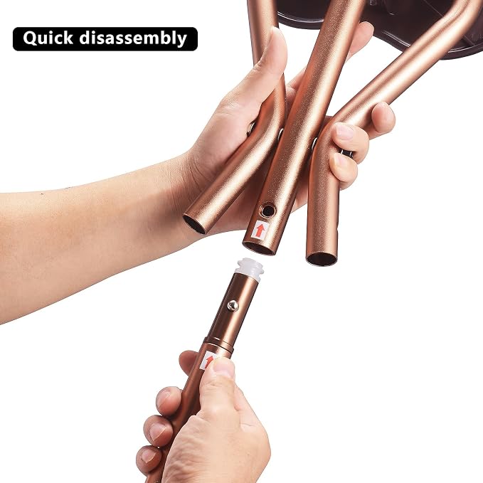 Anti-Slip Walking Cane with Seat Folding Lightweight,Walking Stick Height Adjustment,Portable and Sturdy Cane Chair for Travel Outdoor Use, Queuing, Elderly Women and Men