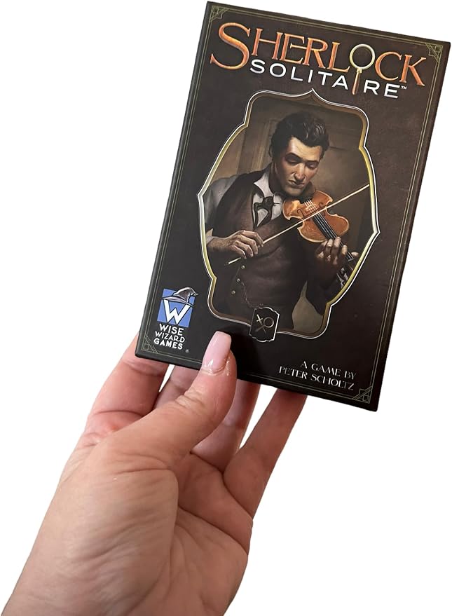 WISE WIZARD GAMES Sherlock Solitaire: A Game by Peter Scholtz