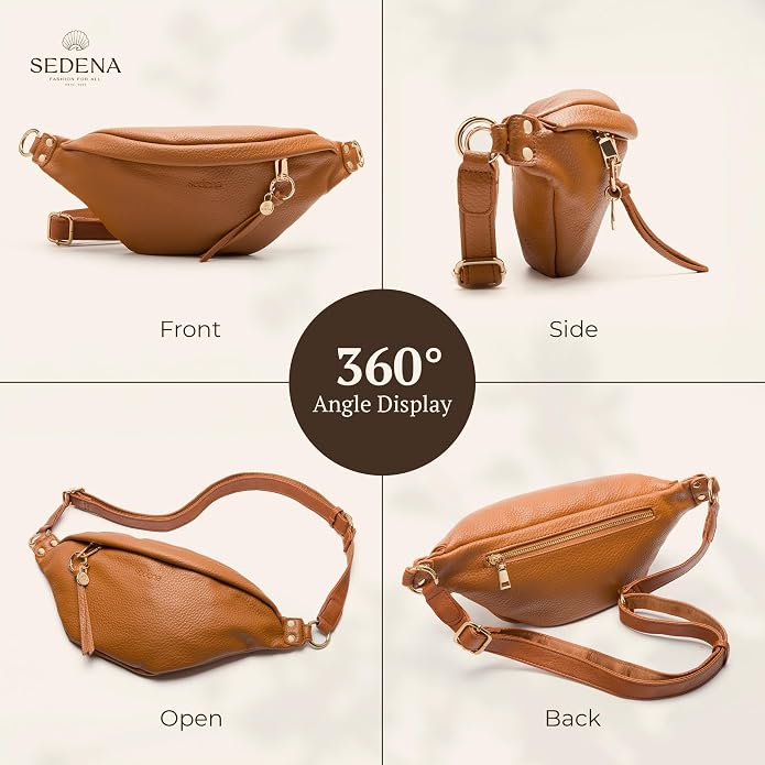 Anti Pickpocket Bag - RFID Crossbody Bag for Travel, Adjustable Strap Multiple Compartments Anti Theft Crossbody Bags for Women Vegan Travel Size Essentials Crossbody Bags for Women Large Size