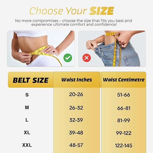 Lower Back Support Belt for Men & Women, Back Brace for Lower Back Pain Relief, Breathable Lumbar Support with 6 Stays & Dual Adjustable Straps, X-Large (39”–48”)