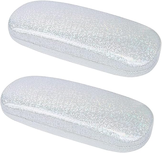 ABAJI Eyeglasses Case Kids Students Reading Glasses Organizer Hard Shell Lint Lining Snap Close Men Women Boys Girls